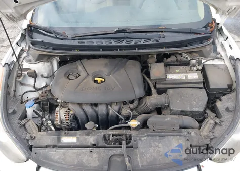 2012 Hyundai Elantra Gls from USA, damaged, VIN 5NPDH4AEXCH078773